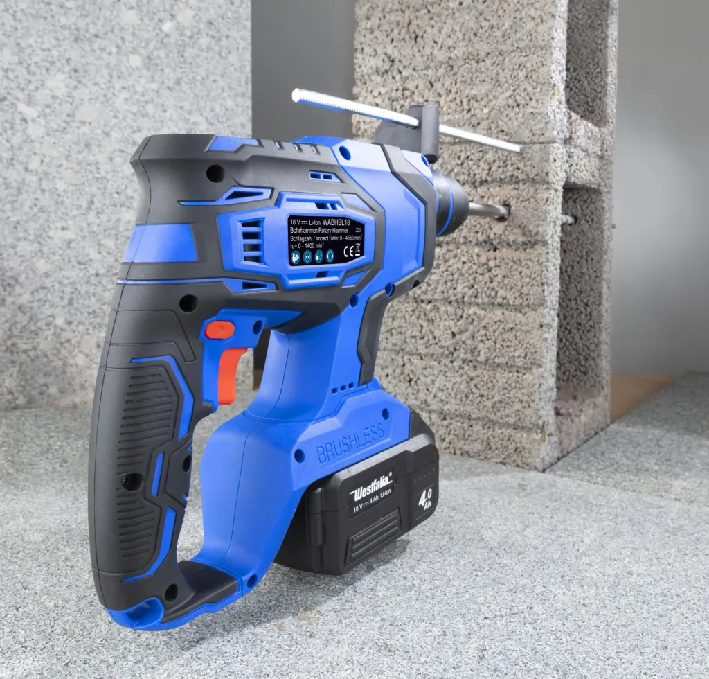 Akku Bohrhammer 18 Volt Li-Ion WABHBL18 -ohne Akku und Ladegerät-