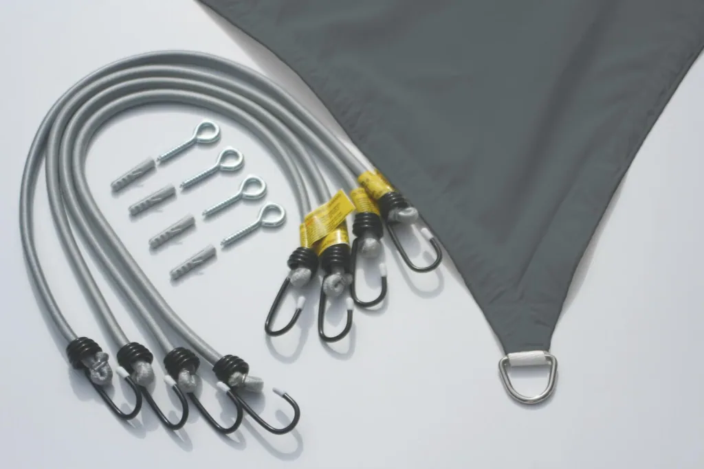 Viereck-Sonnensegel wasserabweisend anthrazit 300 x 400cm