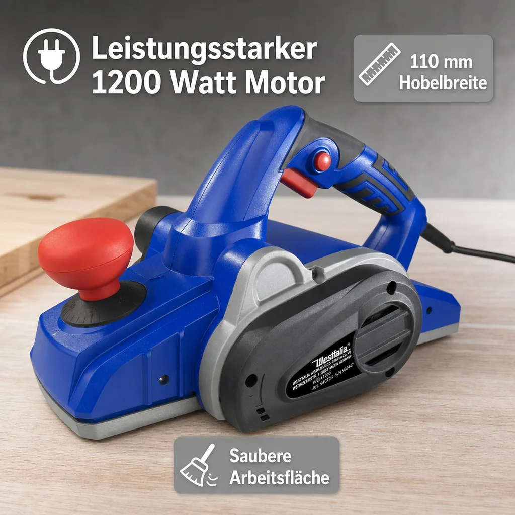 Elektro Hobel WEH110, 1200 W