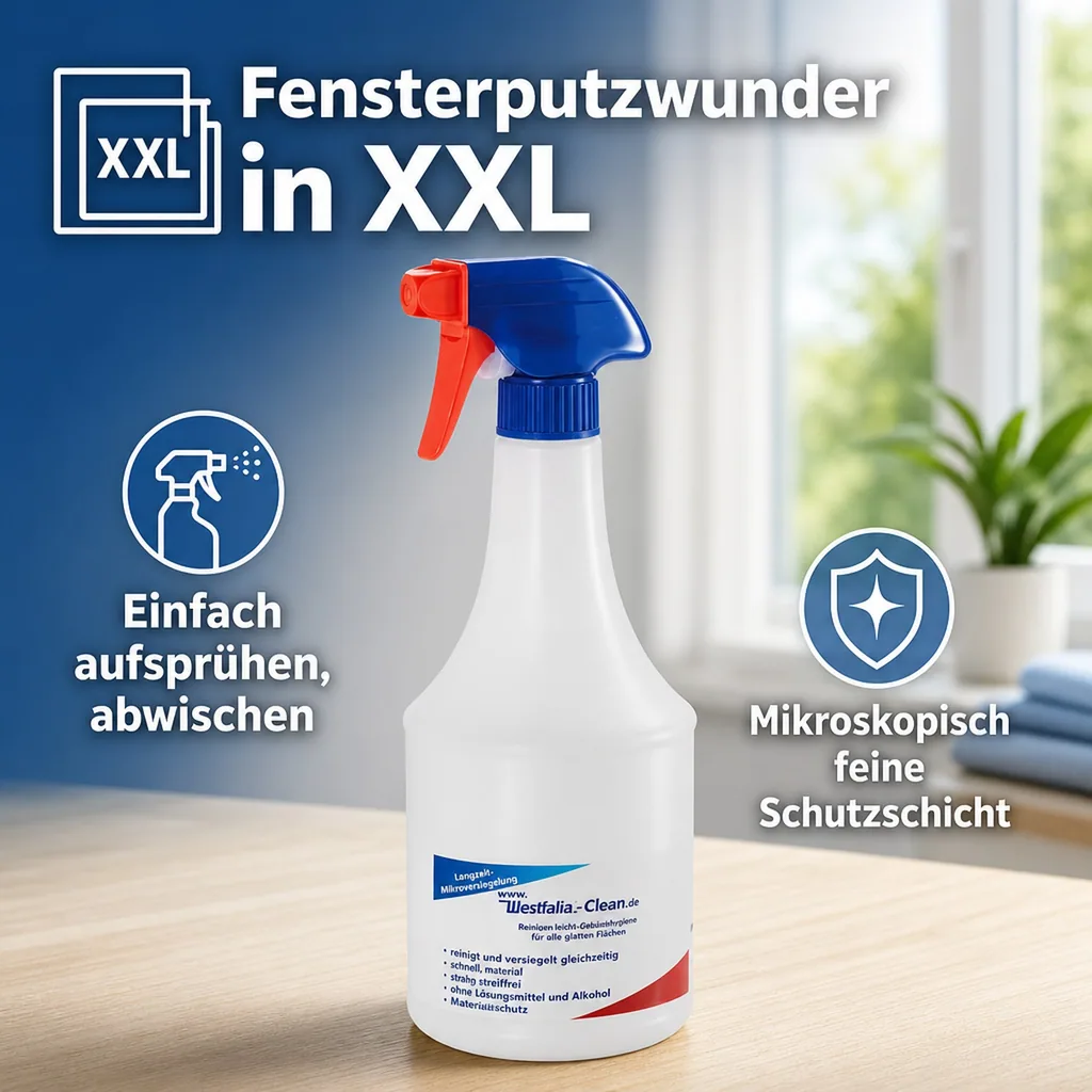 Westfalia Clean - das Fensterputzwunder in der XXL Sondergröße