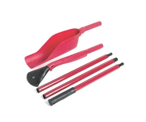Dachrinnen Reinigungs-Set 5 teilig. Schaufel, Schaber, 3 Steckstiele