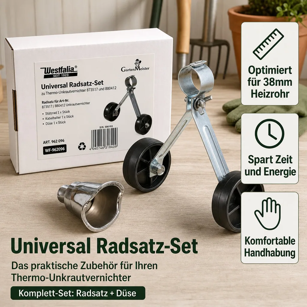 Universal Radsatz-Set zu Thermo-Unkrautvernichter 873517 und 880412