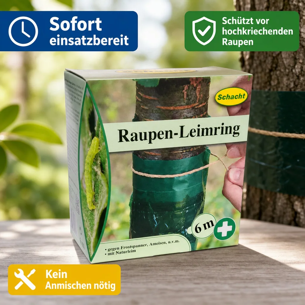 Leimring Rekord 6 m - gegen Raupen