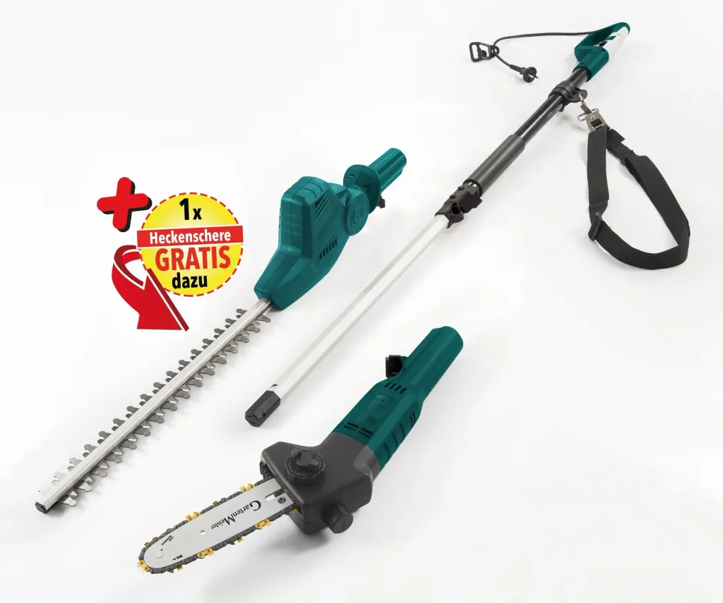 2 in 1 Elektrisches Multi-Tool „GM EMT 500/7“ mit Teleskopstiel und Tragegurt