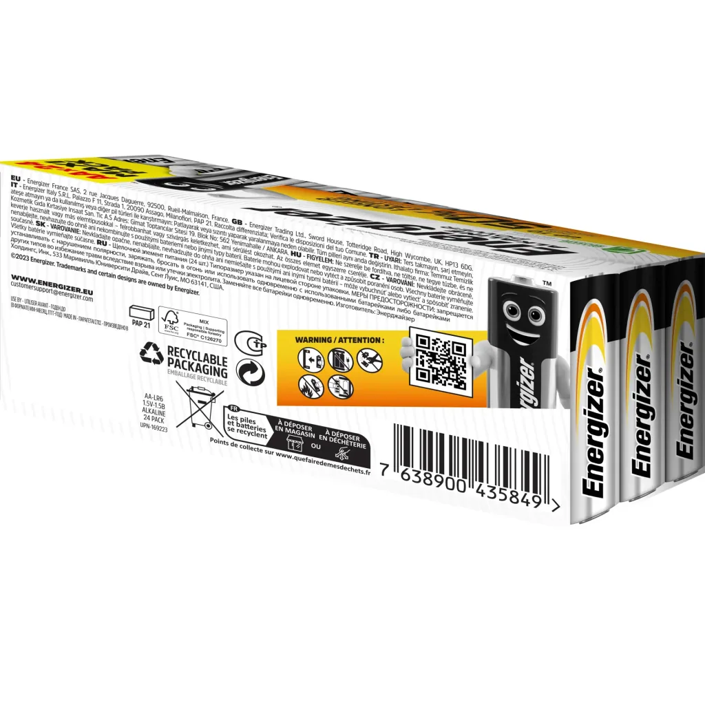 Energizer Alkaline Power Mignon (AA) - 24er Box