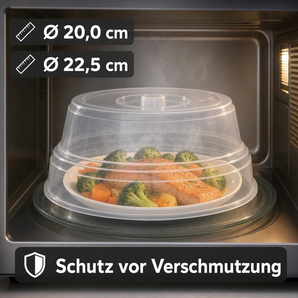 Mikrowellen-Abdeckungen, 5-teilig