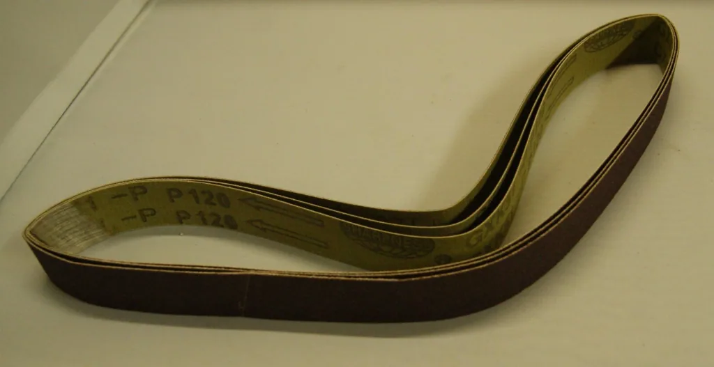 3 Stück Schleifbänder K 100/ 25 x 760 mm