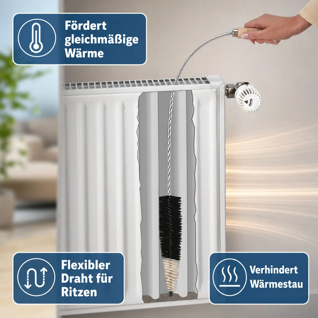 Flachheizkörperbürste SUPERFLEX