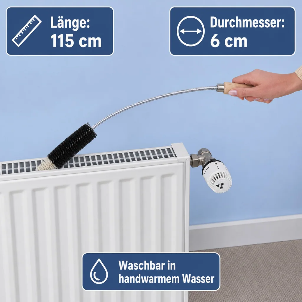 Flachheizkörperbürste SUPERFLEX