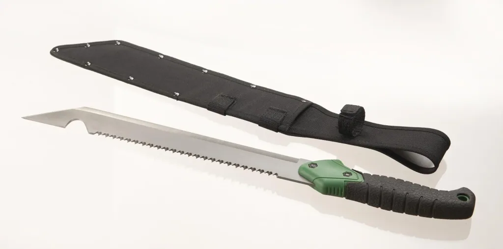 XXL-Machete 4-in-1 mit Titanium Beschichtung + Gürtelhalfter