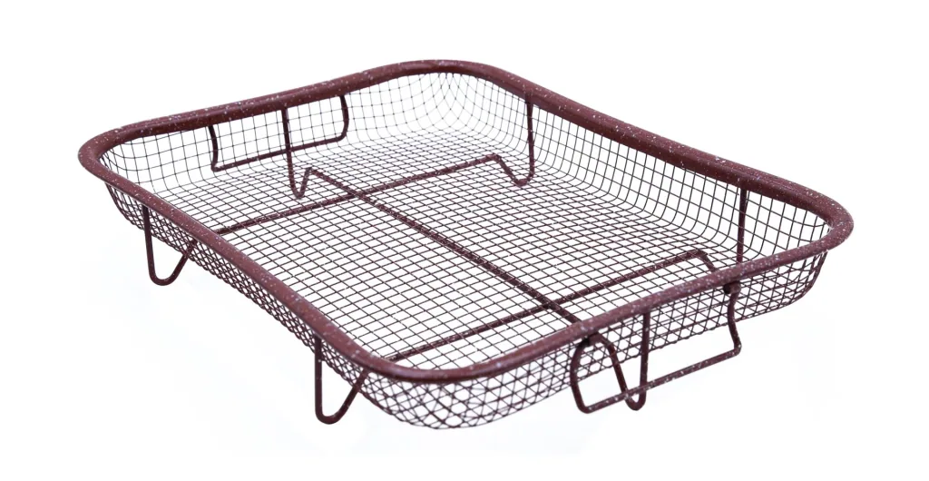 Backofen-Grillkorb "Super Crisper", 3-fach antihaftbeschichtet