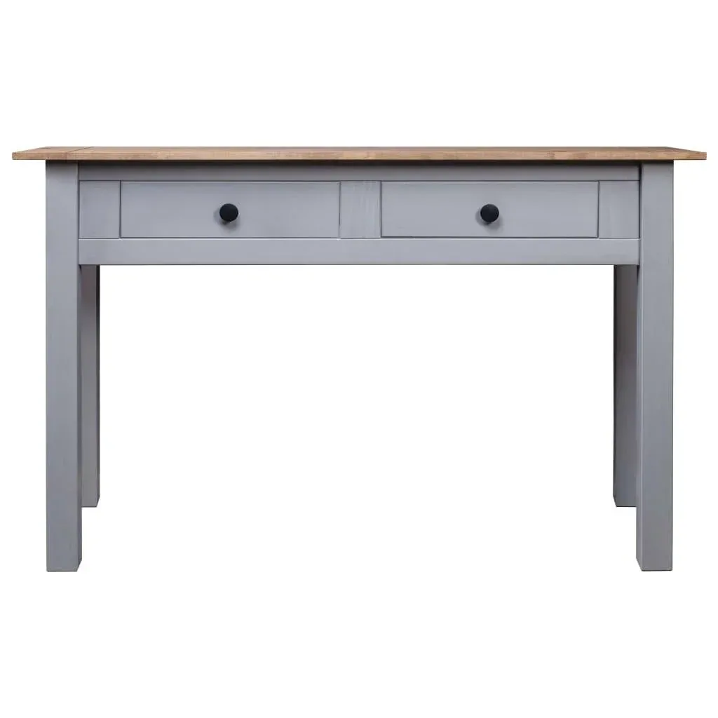 Wandtisch Panama Range 110x40x72 cm Kiefer massiv grau
