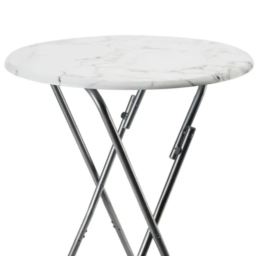 Klappbarer Tisch Marmoroptik