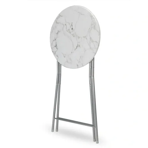Klappbarer Tisch Marmoroptik