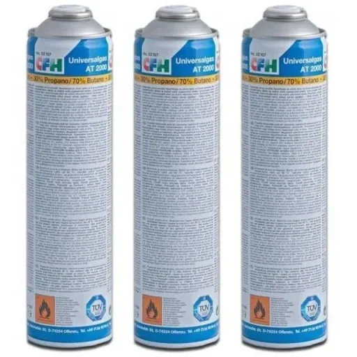 5x Gasflaschen für Gasbrenner - Unkrautbrenner