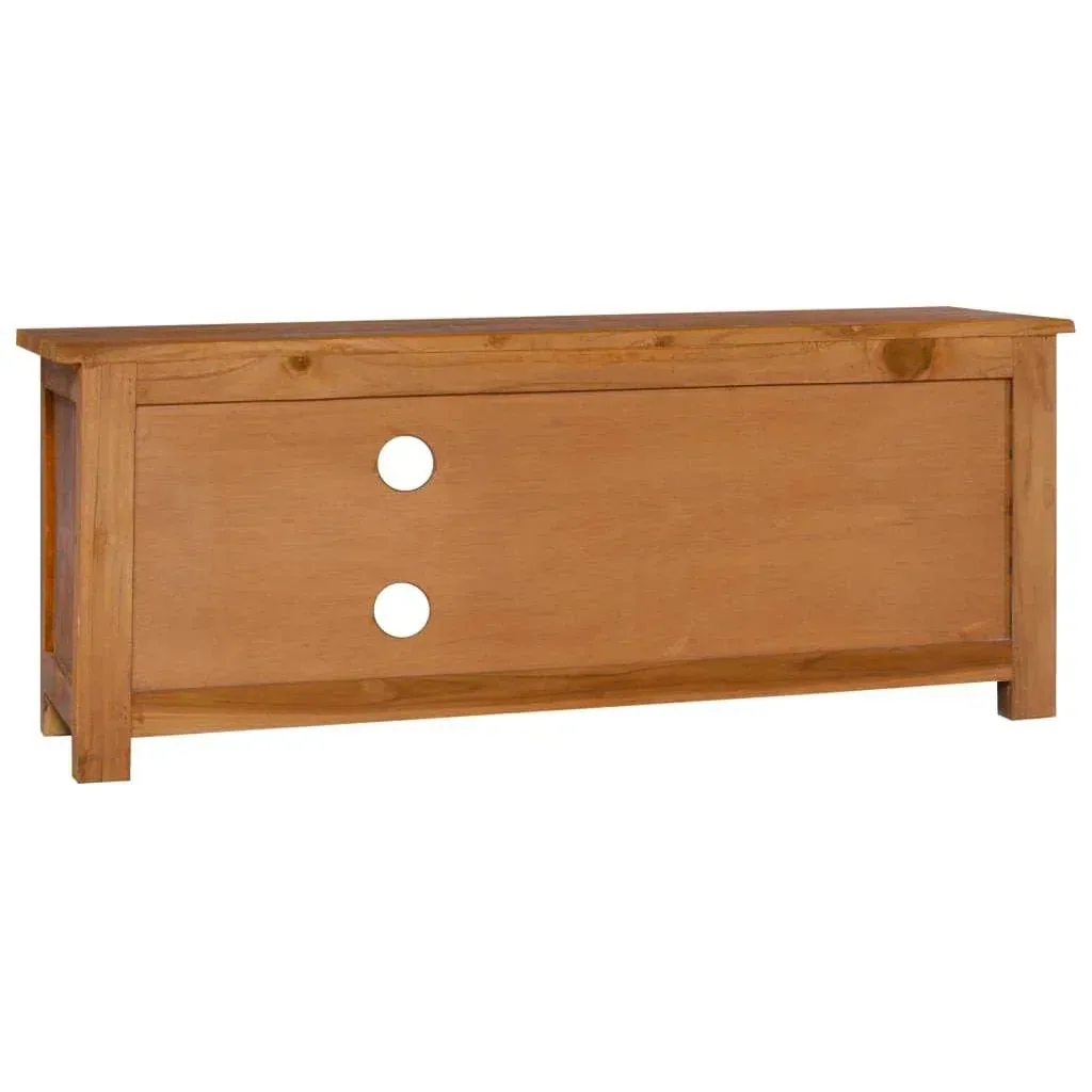 TV-Schrank 100x30x40 cm massiv Teak