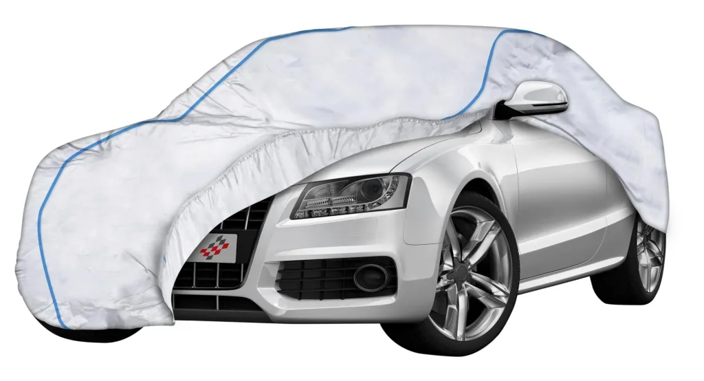 Autoabdeckplane Sun Reflect - Größe 3 - 420x176x149cm - 112g/m² - PES beschichtet