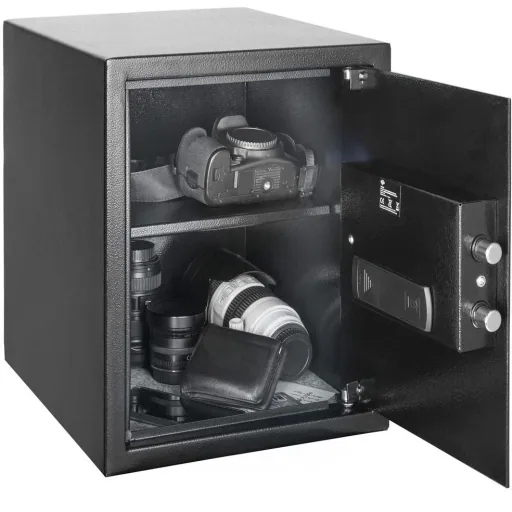 Elektrischer Dokumentensafe 35 x 40 x 40cm schwarz