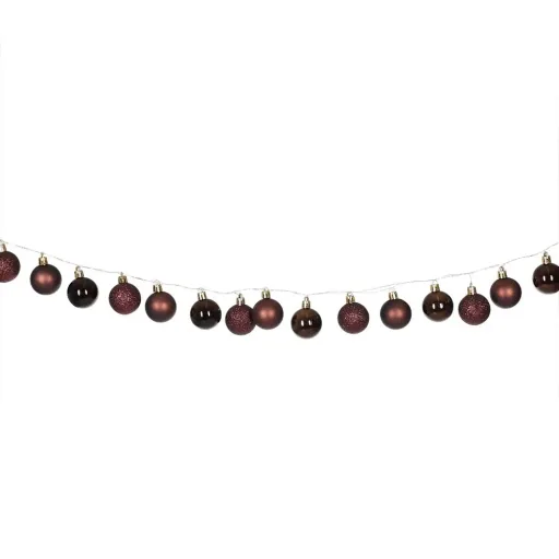 Weihnachtsbeleuchtung Kugeln 40-LED - Bronze - 2m