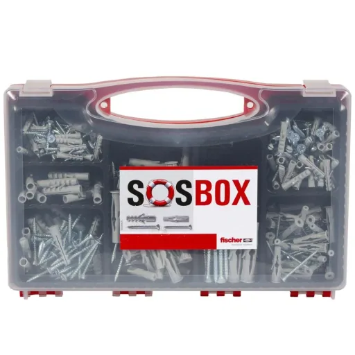 Dübel S + FU + Schrauben, SOSBOX
