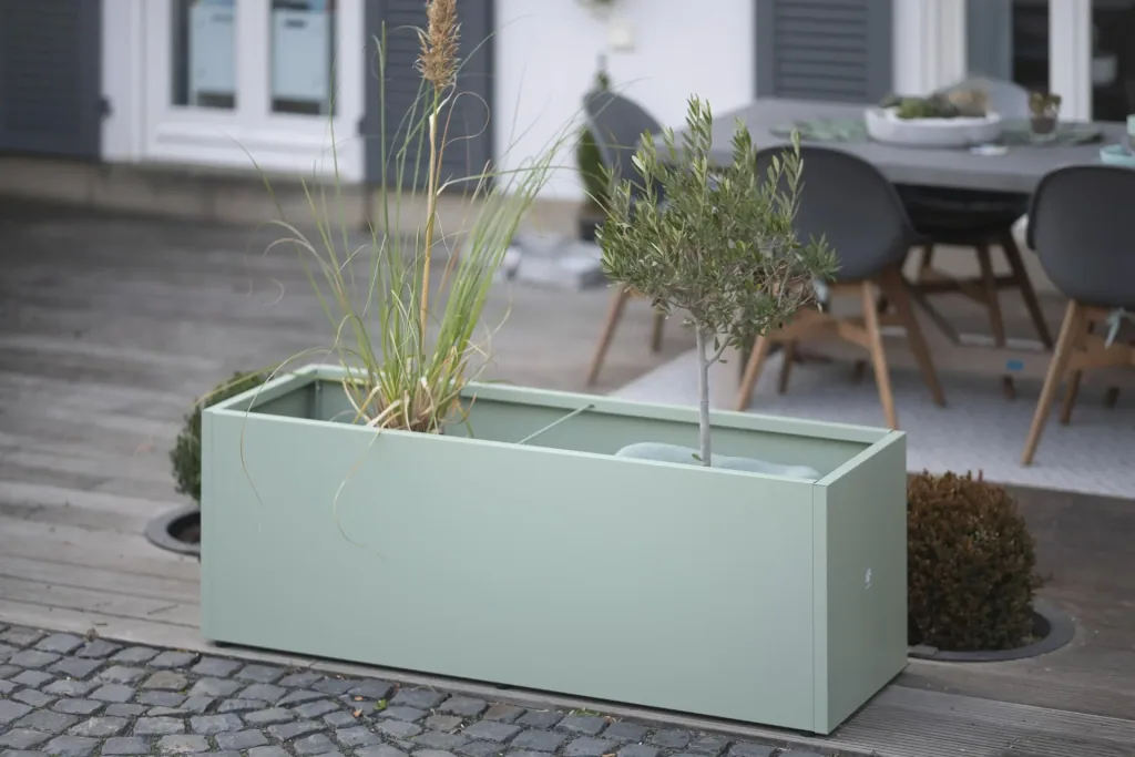 Pflanzkasten 150 x 50 x 50 kaktusgrün