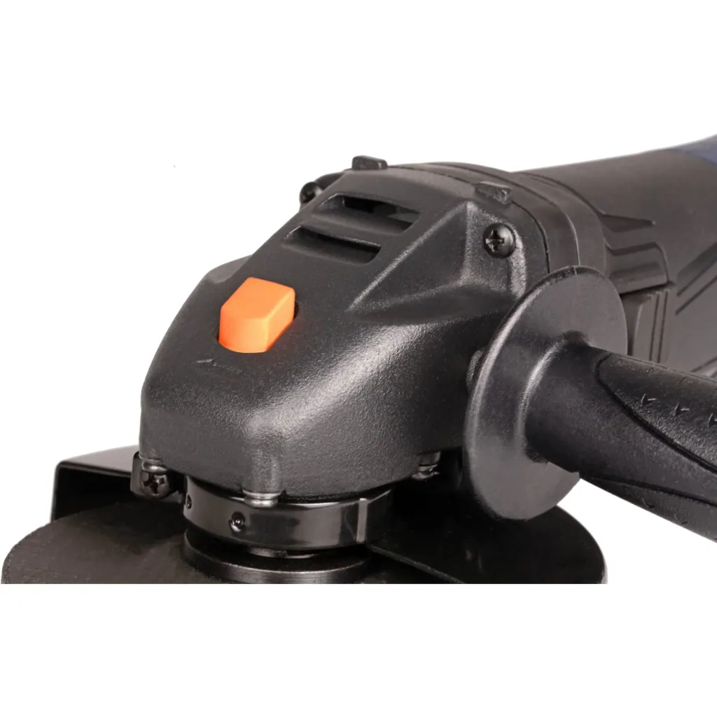 AGM1087 Winkelschleifer 850W - 125mm - Elektronische wiederlaufschutz - Spindelarretierung - Soft griff - Mit Schraubens