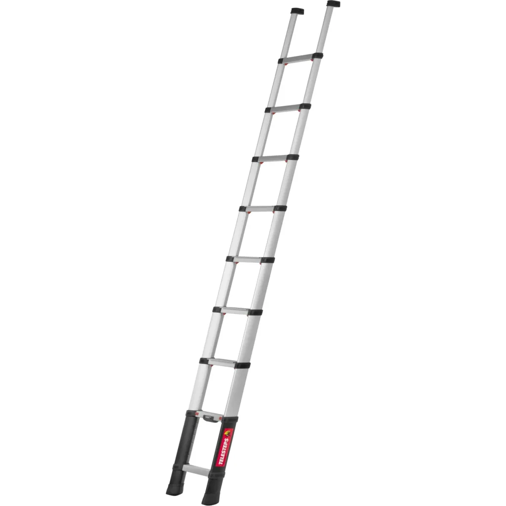 Teleskop-Anlegeleiter, PrimeLine, 3,0 Meter