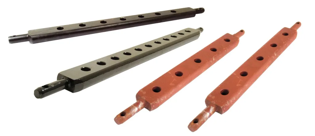 Ackerschiene Kat 1, 5 Löcher, 520mm, Ø 20mm, 28 x 60 mm