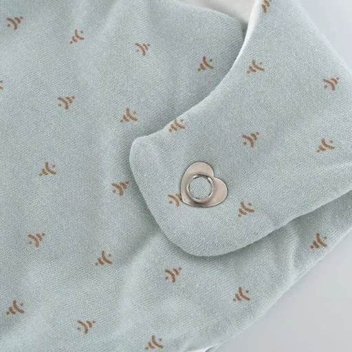 Träumeland Liebmich Baby Schlafsack, Schlummersack, Innenschlafsack - Twister Blau, Grösse: 62/68