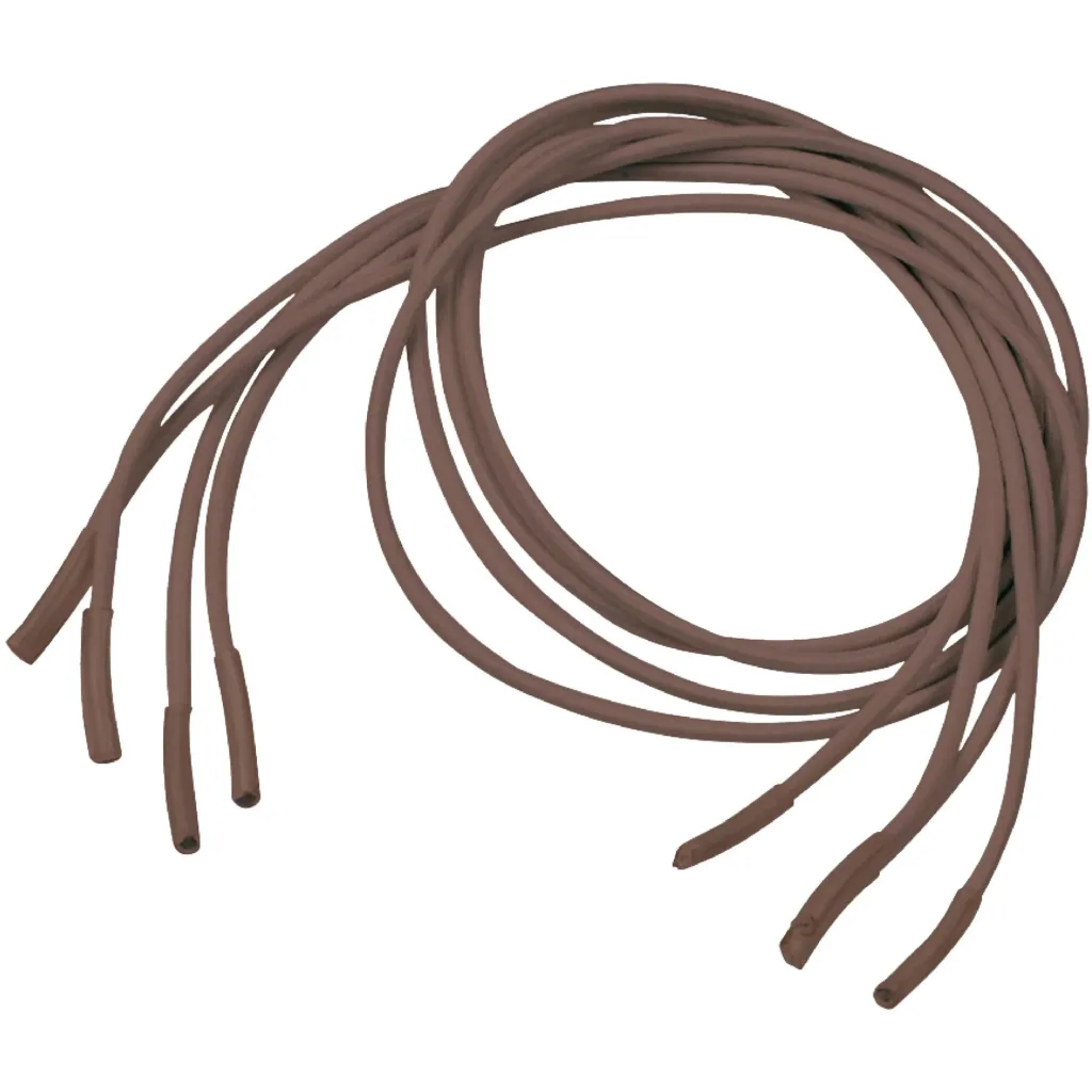 Schnürsenkel Elastisch 60.0 cm Braun