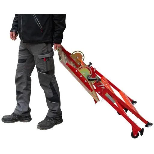 Verstellbare Werkbank aus Stahl - max. 150 kg - leicht zu transportieren