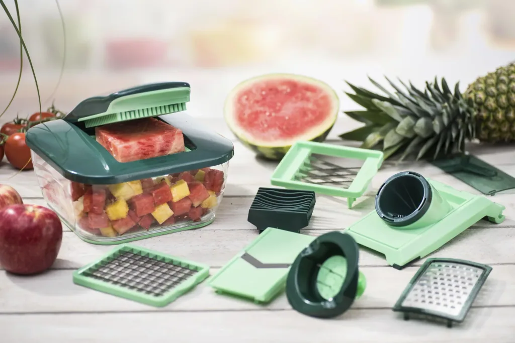 Nicer Dicer Chef, Set 15-teilig + GRATIS dazu Rezeptheft