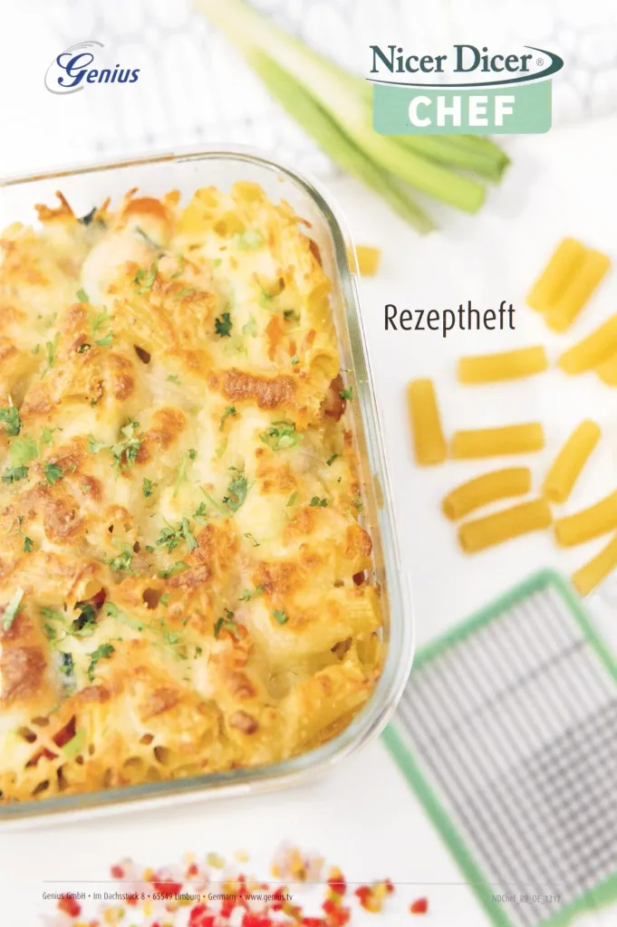 Nicer Dicer Chef, Set 15-teilig + GRATIS dazu Rezeptheft