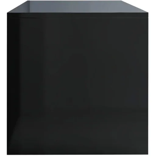 TV-Schrank 120x40x40 cm Spanplatte Hochglanz schwarz