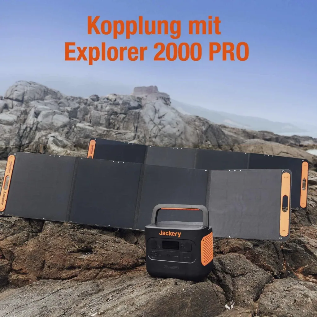 Faltbares Solarpanel SolarSaga 200