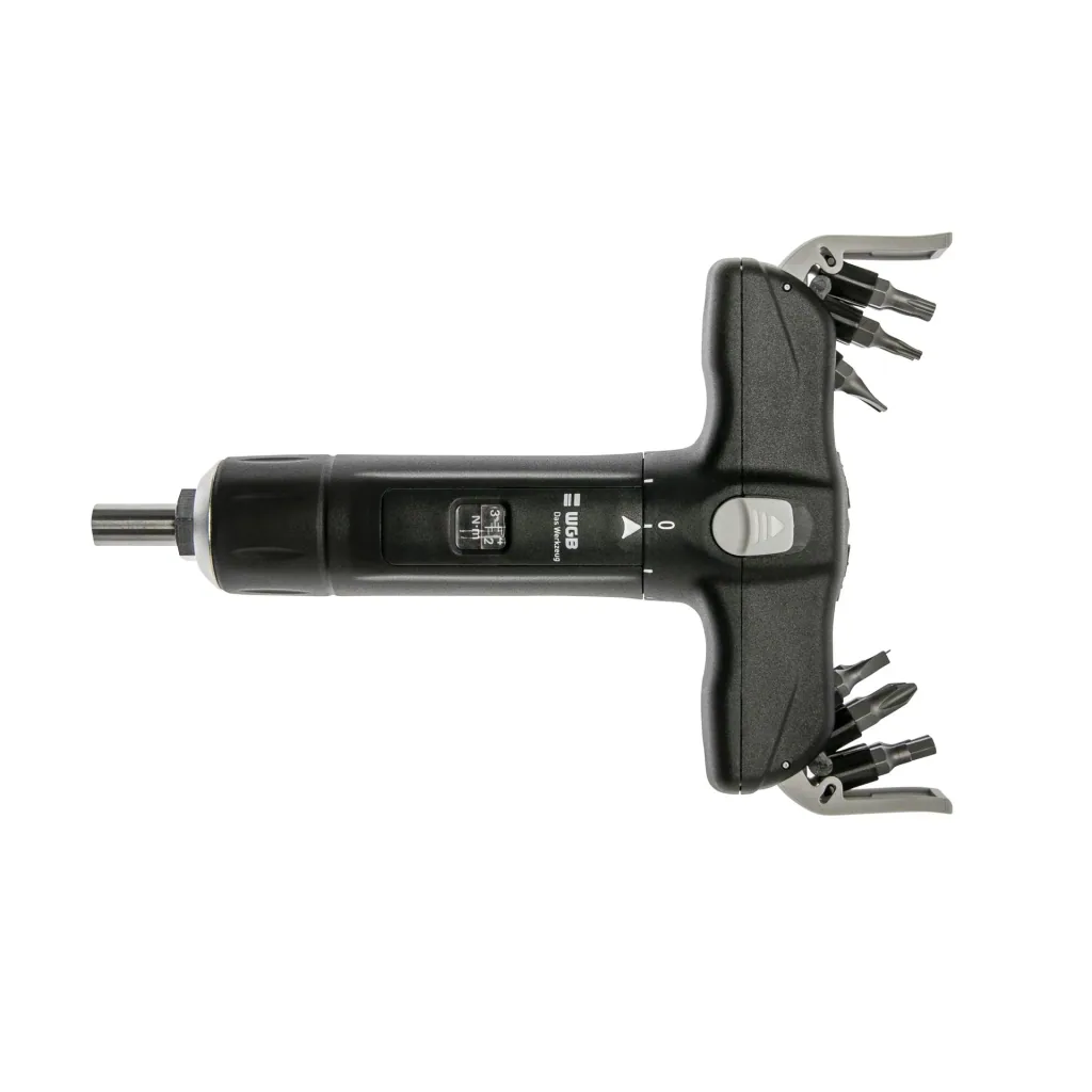Drehmomentschraubendreher 1/4", 2 - 8 Nm mit T-Griff - 12 teilig