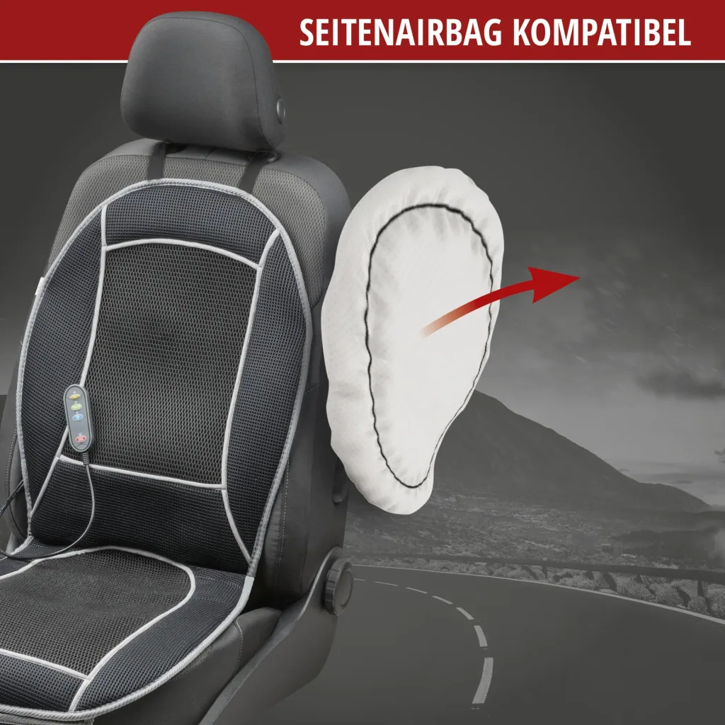 Auto-Sitzauflage "COOLHEAT" - mit Massagefunktion
