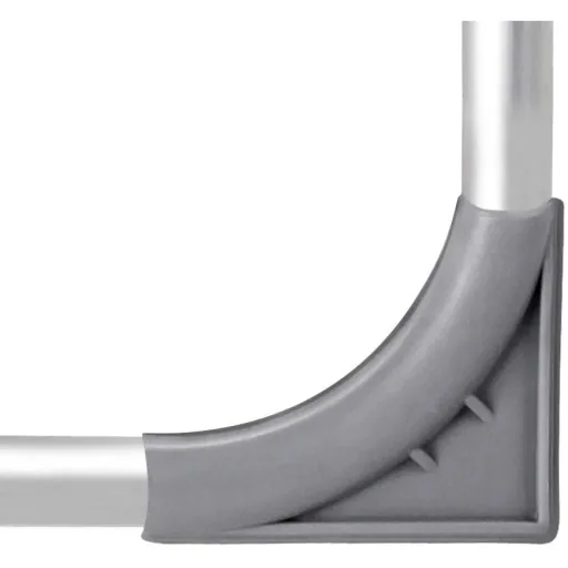 Gartenstühle klappbar 2x - aluminiumgrau