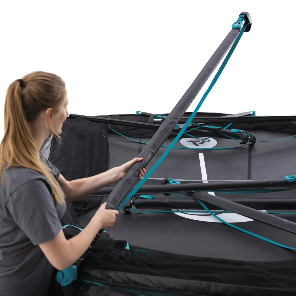 Infinity Trampolin blau/schwarz