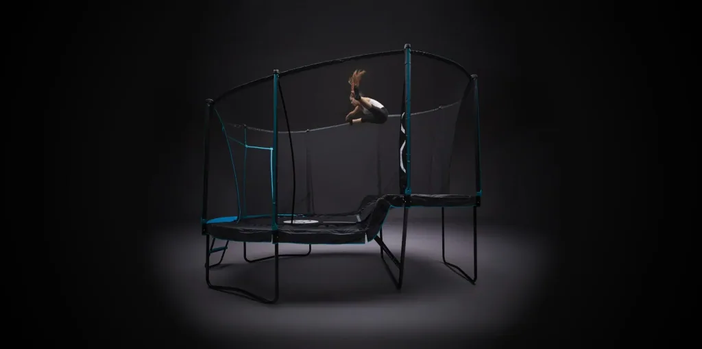 Infinity Trampolin blau/schwarz