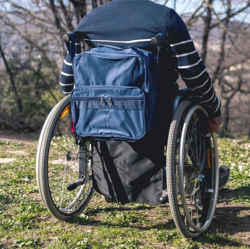 Rollstuhltasche