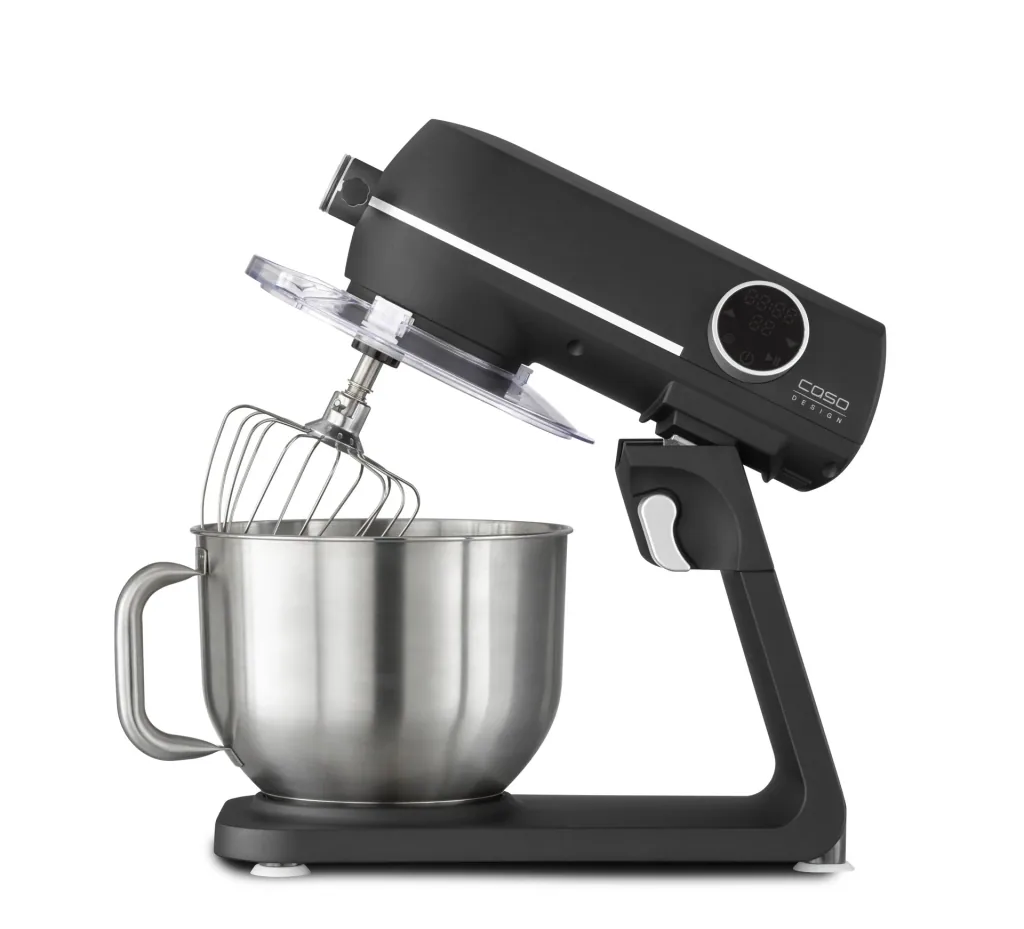 Küchenmaschine KM1800 Black E, Edelstahlschüssel 6 Liter