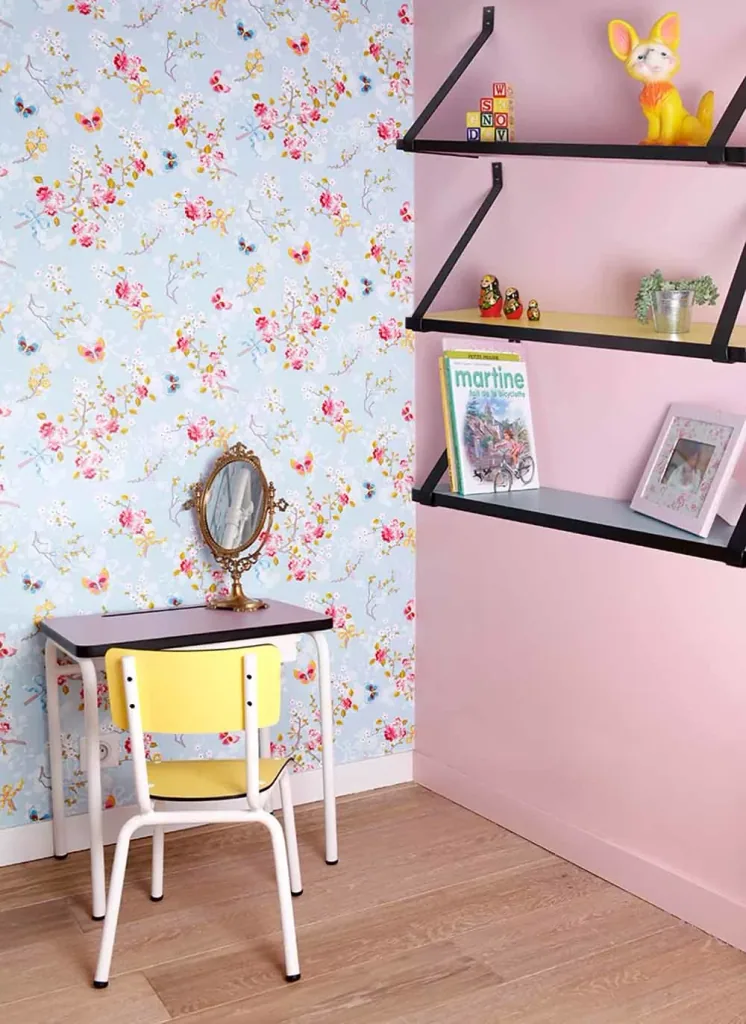 Gambettes Kindertisch/Schreibtisch Regine jade blau