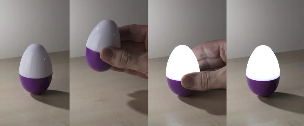 LED Dekolicht in Eiform