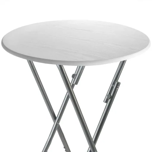 Bartable klappbar weiß, Holzdekor Typ