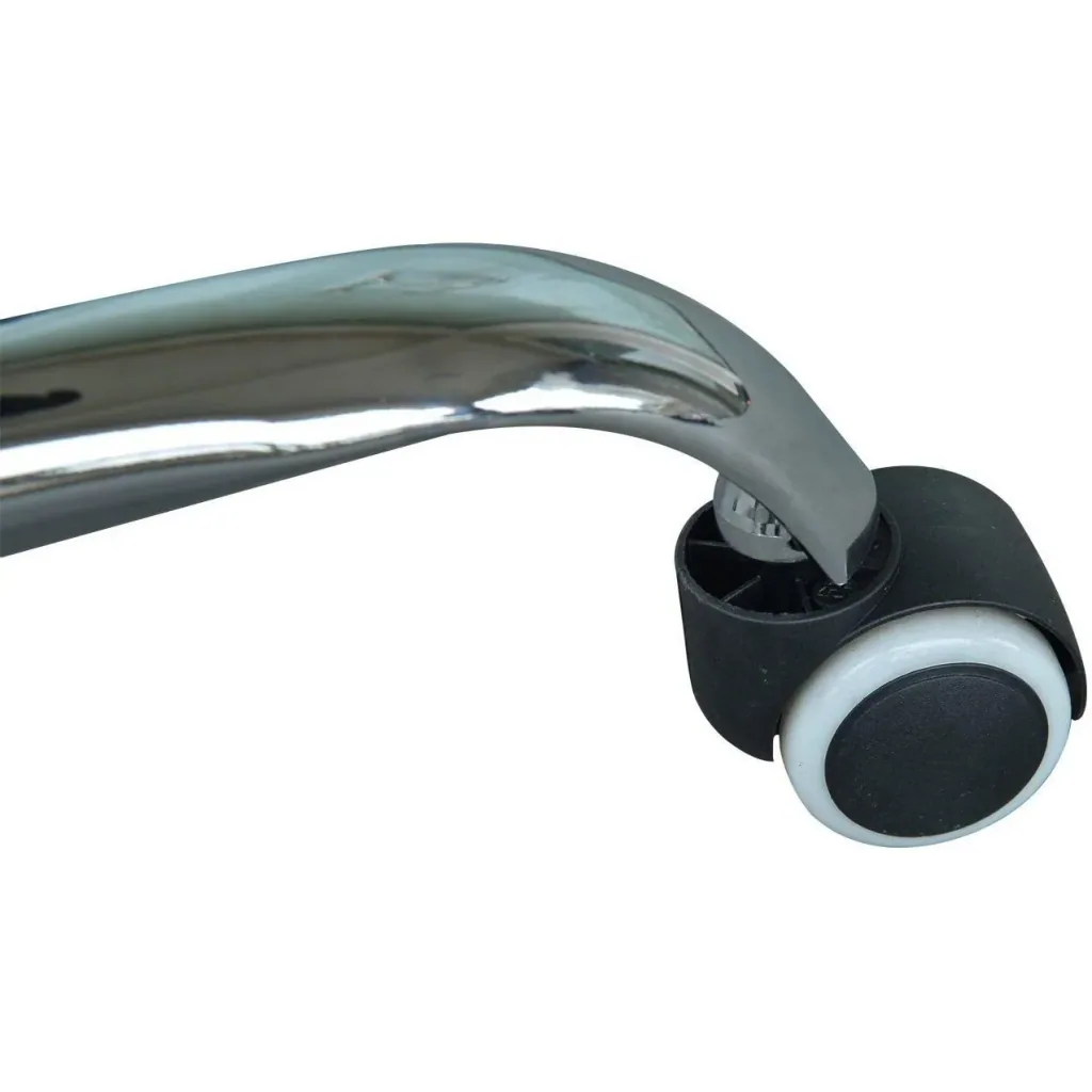 Sattelhocker - Rollhocker gepolstert höhenverstellbar beige