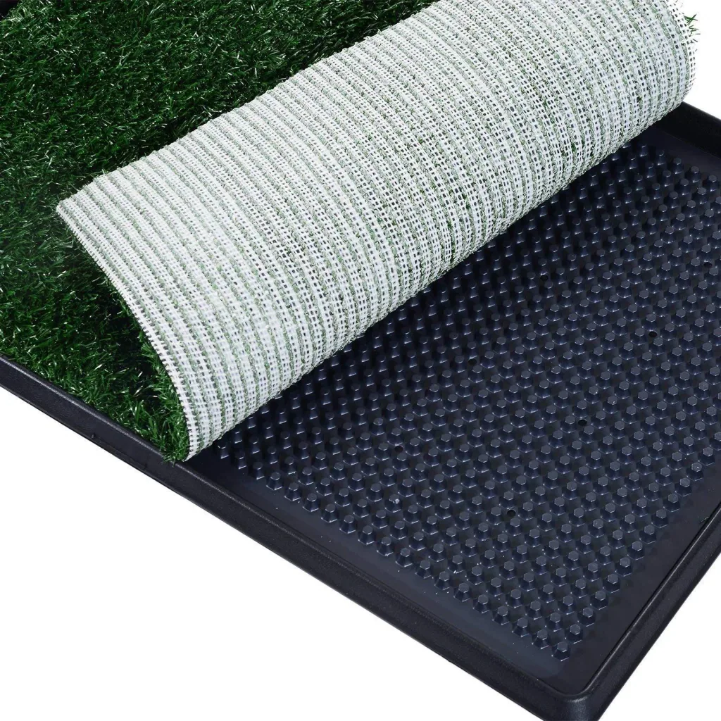 Welpentoilette Hundetoilette Welpenklo Grün 51x64cm