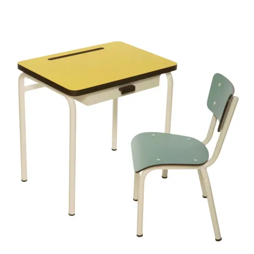 Gambettes Kindertisch/Schreibtisch Regine gelb