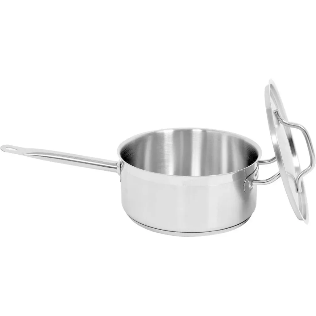 Kochtopf aus Edelstahl mit Deckel - 24x11 cm - 5L