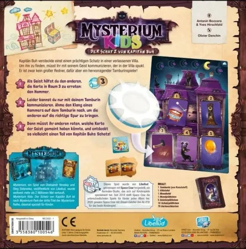 Gesellschaftsspiel Mysterium Kids "Der Schatz"